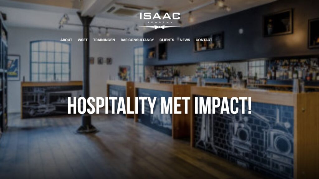 De website van ISAAC Academy