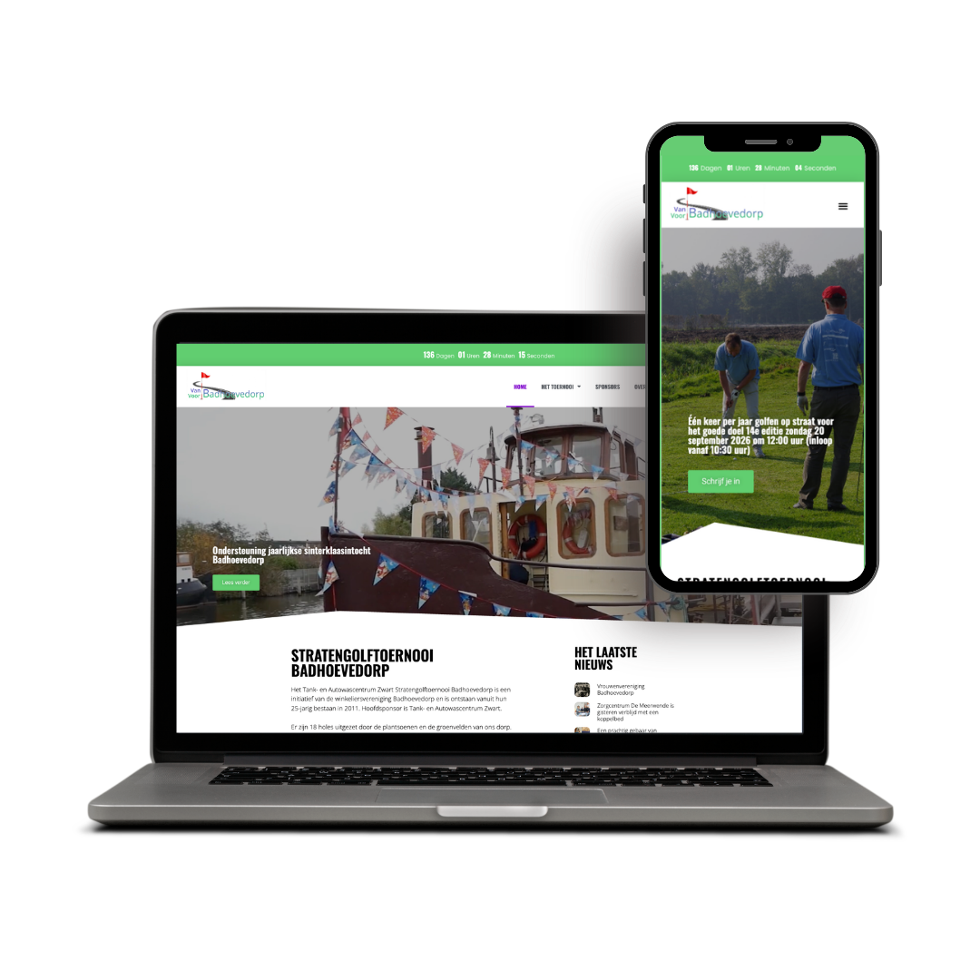 De website van Van Badhoevedorp voor Badhoevedorp